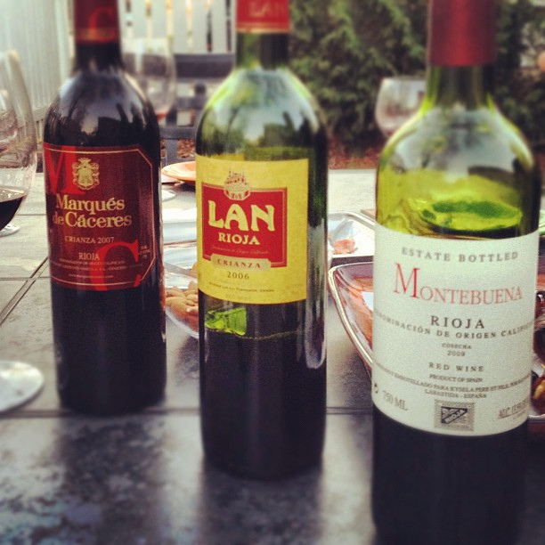 Rioja tasting